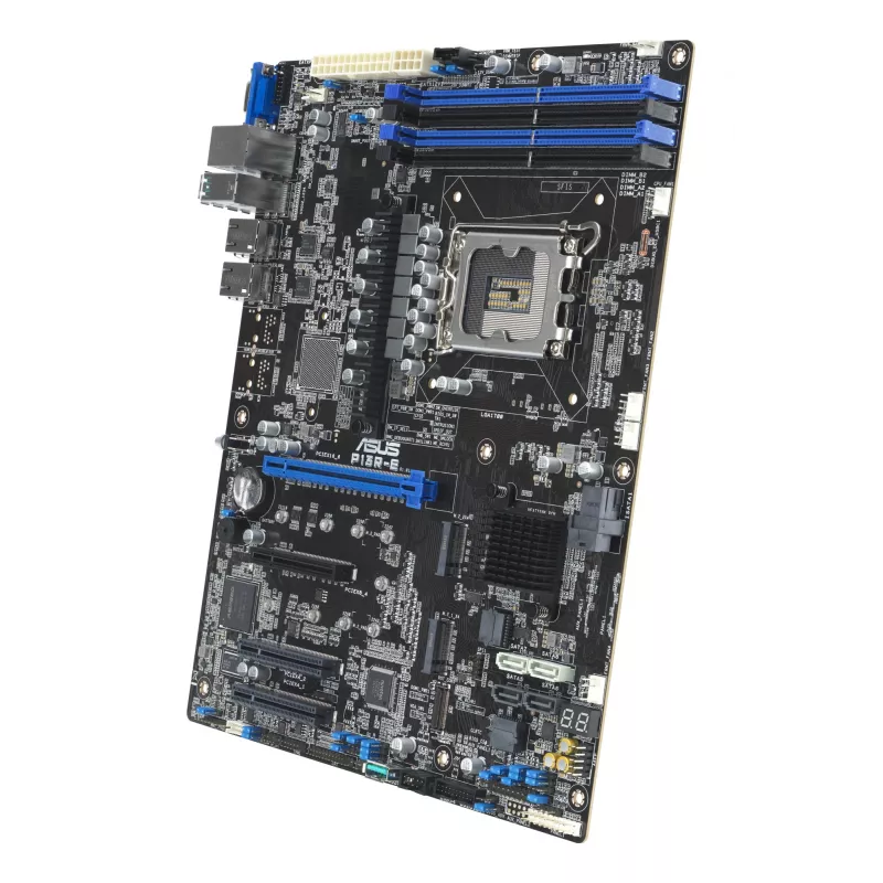 ASUS P13R-E 90SB0CS0-M0UAY1 Server-Mainboard, Intel C266, LGA1700, ATX, 4x DDR5, 2x M.2, 8x SATA, 2x Gigabit LAN