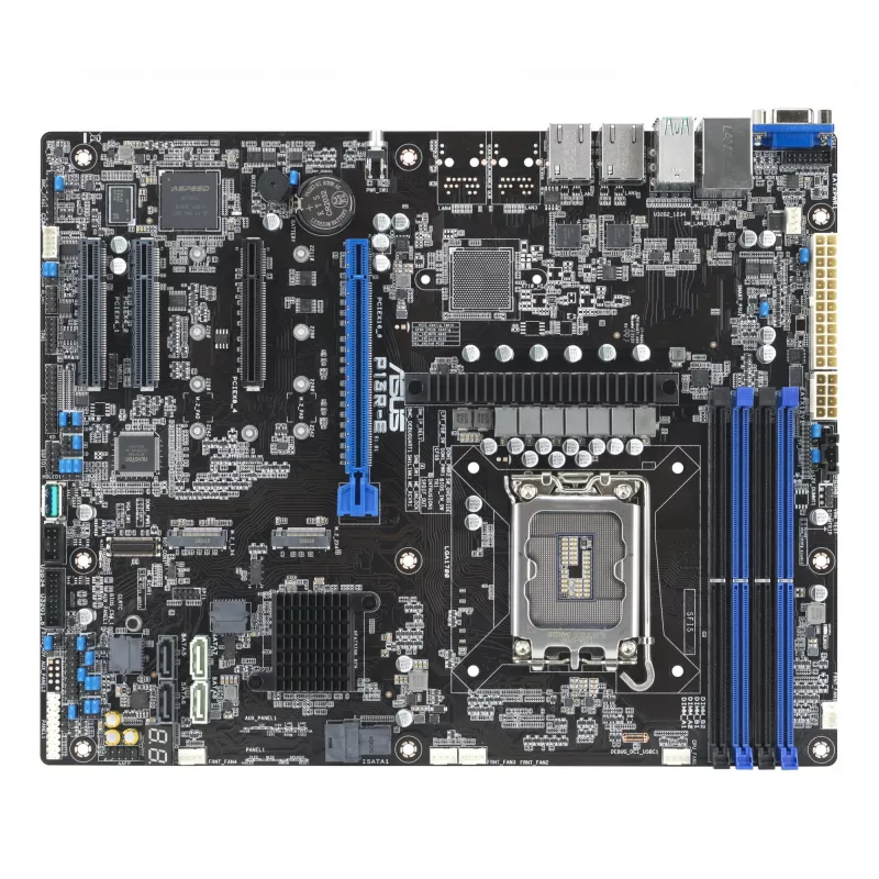 ASUS P13R-E 90SB0CS0-M0UAY1 Server-Mainboard, Intel C266, LGA1700, ATX, 4x DDR5, 2x M.2, 8x SATA, 2x Gigabit LAN