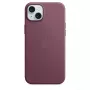 Apple FineWoven Case mit MagSafe iPhone 15 Plus Mulberry