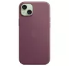 Apple FineWoven Case mit MagSafe iPhone 15 Plus Mulberry