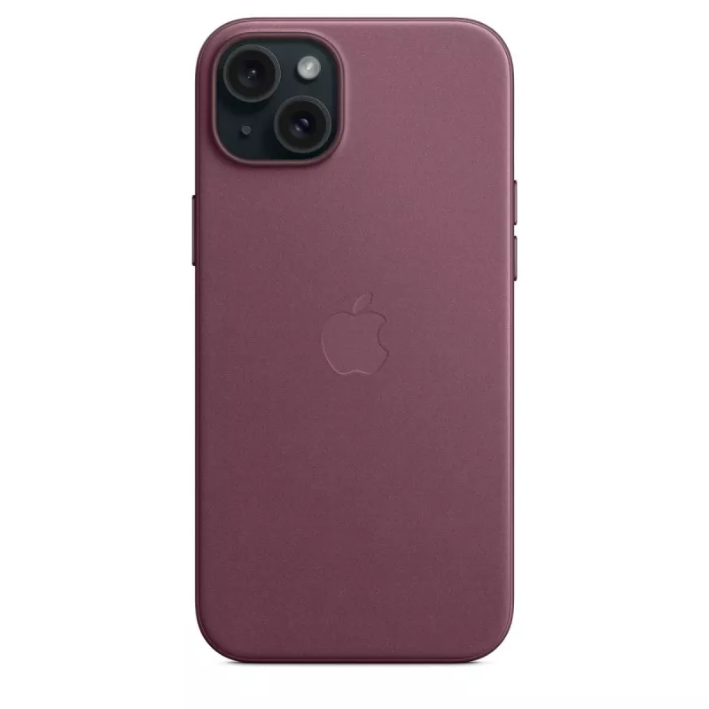 Apple FineWoven Case mit MagSafe iPhone 15 Plus Mulberry