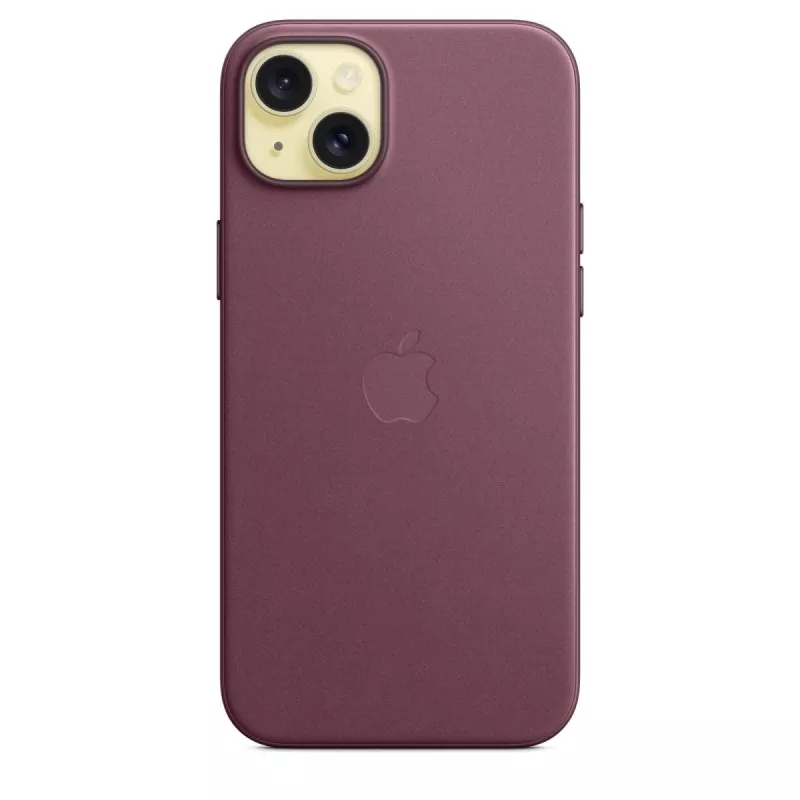 Apple FineWoven Case mit MagSafe iPhone 15 Plus Mulberry