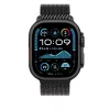 APPLE 49mm Schwarze Titan-Milanaise-Schleife - Small
