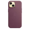 Apple FineWoven Case mit MagSafe iPhone 15 Mulberry