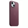Apple FineWoven Case mit MagSafe iPhone 15 Mulberry
