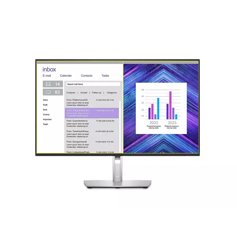 Monitor DELL P2723D 27 Zoll Quad HD LCD 2560 x 1440
