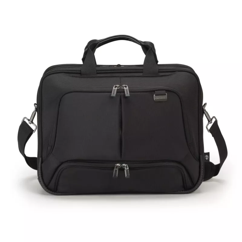 DICOTA Top Traveller Pro - 12-14,1 Zoll Notebook-Tasche - Schwarz / 1680d RPET Polyester
