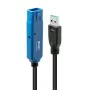 Lindy 8m USB 3.0 Active Extension Pro, 8 m, USB A, USB A, USB 3.2 Gen 1 (3.1 Gen 1), 5 Gbit/s, Schwarz