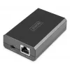 DIGITUS DN-95211 Gigabit-Ethernet-PoE-Splitter, 802.3af/at/bt, 51 W, 10/100/1000 Mbit/s, Schwarz