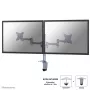 Neomounts FPMA-D1330DSILVER Schwenkarm-Tischhalterung für 2 Monitore, 10-27 Zoll (25,4-69 cm), Klemme/Tülle, max. 18 kg, Silber
