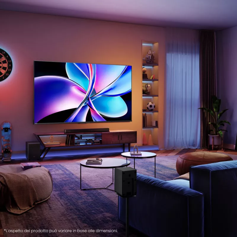 Hisense E7Q PRO 50E7Q PRO 127 cm (50 Zoll) 4K Ultra HD Smart TV Wi-Fi Schwarz