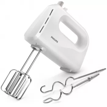 Philips 3000 series Daily Collection Mixer 300 W, Handmixer, Kneten, Aufschlagen, 1,2 m, 1150 U/min, Drehregler, 83 dB