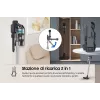 Samsung VS20B75AGR1 2-in-1 stick vacuum Batterie Dry Bagless 550 W Schwarz, Mint colour