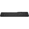 Funkmaus HP 475 Dual-Mode — QWERTY in voller Größe, RF + Bluetooth 5.3, Ziffernblock, Schwarz, 376×153×19 mm
