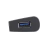 Trust Halyx 24967 USB-Hub mit 7 Ports, USB 3.2 Gen 1, Type-A, 5000 Mbit/s, silber