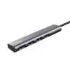 Trust Halyx USB 3.2 Gen 1 (3.1 Gen 1) Type-A 5 Mbit/s Schwarz, Grau