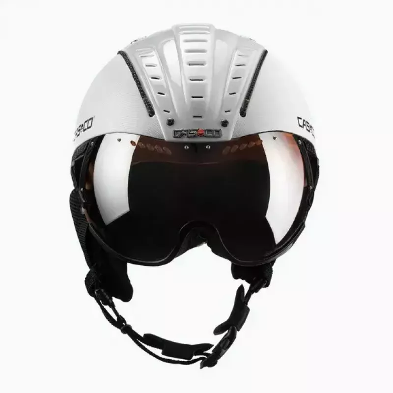 Skihelm Casco SP-2 Carbonic Visor Weiß Größe S (52-54 cm)
