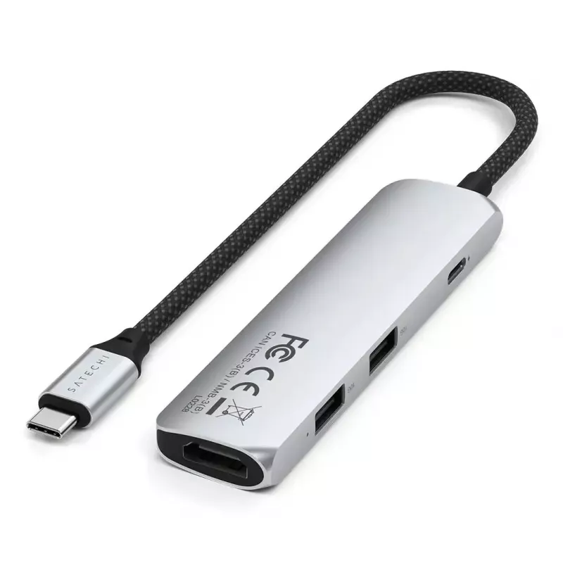 Satechi ST-P4SS USB Type-C Hub 10000 Mbit/s HDMI USB 3.2