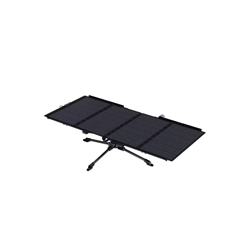 EcoFlow SOLARTS-EU Solar-Tracker, 2-achsig, 5000-mAh-Akku, IP54, App-Steuerung, max. Panel 25 kg / 2,4x1,1 m