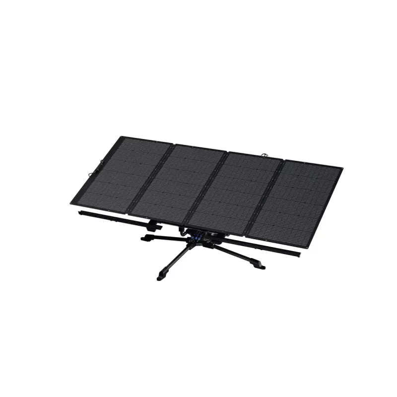 EcoFlow SOLARTS-EU Solar-Tracker, 2-achsig, 5000-mAh-Akku, IP54, App-Steuerung, max. Panel 25 kg / 2,4x1,1 m