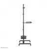 Neomounts FPMA-MOBILE1700 mobiler Arbeitsplatz, 10-32 Zoll (25,4-81,3 cm), max. 8 kg, VESA 75x75-100x100, Höhe 94-175 cm, Stahl, schwarz