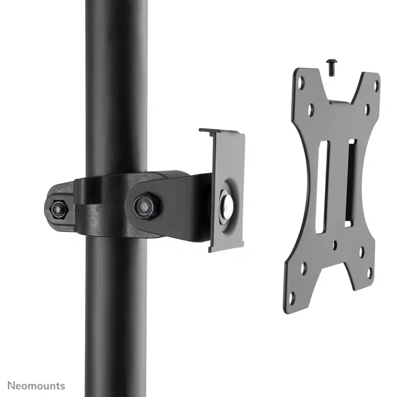 Neomounts FPMA-MOBILE1700 mobiler Arbeitsplatz, 10-32 Zoll (25,4-81,3 cm), max. 8 kg, VESA 75x75-100x100, Höhe 94-175 cm, Stahl, schwarz
