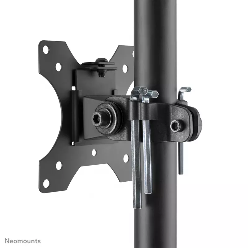 Neomounts FPMA-MOBILE1700 mobiler Arbeitsplatz, 10-32 Zoll (25,4-81,3 cm), max. 8 kg, VESA 75x75-100x100, Höhe 94-175 cm, Stahl, schwarz