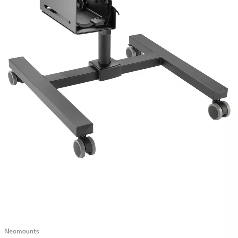 Neomounts FPMA-MOBILE1700 mobiler Arbeitsplatz, 10-32 Zoll (25,4-81,3 cm), max. 8 kg, VESA 75x75-100x100, Höhe 94-175 cm, Stahl, schwarz