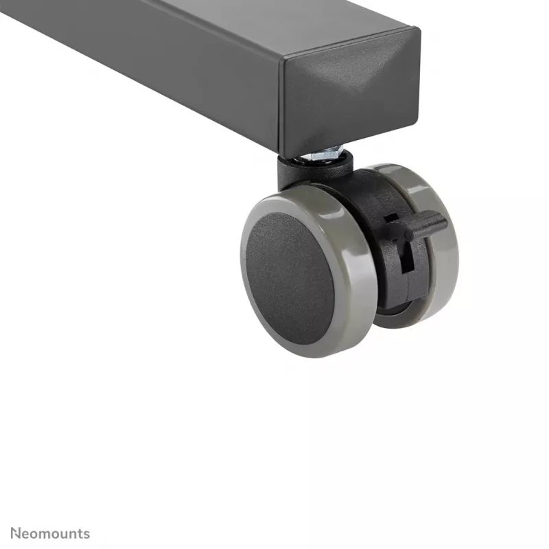 Neomounts FPMA-MOBILE1700 mobiler Arbeitsplatz, 10-32 Zoll (25,4-81,3 cm), max. 8 kg, VESA 75x75-100x100, Höhe 94-175 cm, Stahl, schwarz