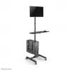 Neomounts FPMA-MOBILE1700 mobiler Arbeitsplatz, 10-32 Zoll (25,4-81,3 cm), max. 8 kg, VESA 75x75-100x100, Höhe 94-175 cm, Stahl, schwarz