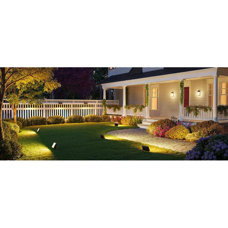 Govee H8057 Outdoor-Flutlichter 2, 4er-Pack, WLAN/Bluetooth, RGBWW, IP66