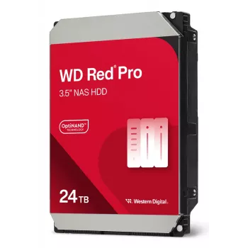 WESTERN DIGITAL Festplatte - WD Red Pro WD241KFGX - 24TB - SATA 6Gb/s - 3,5 Zoll - 7200 U/min - 512 MB Puffer
