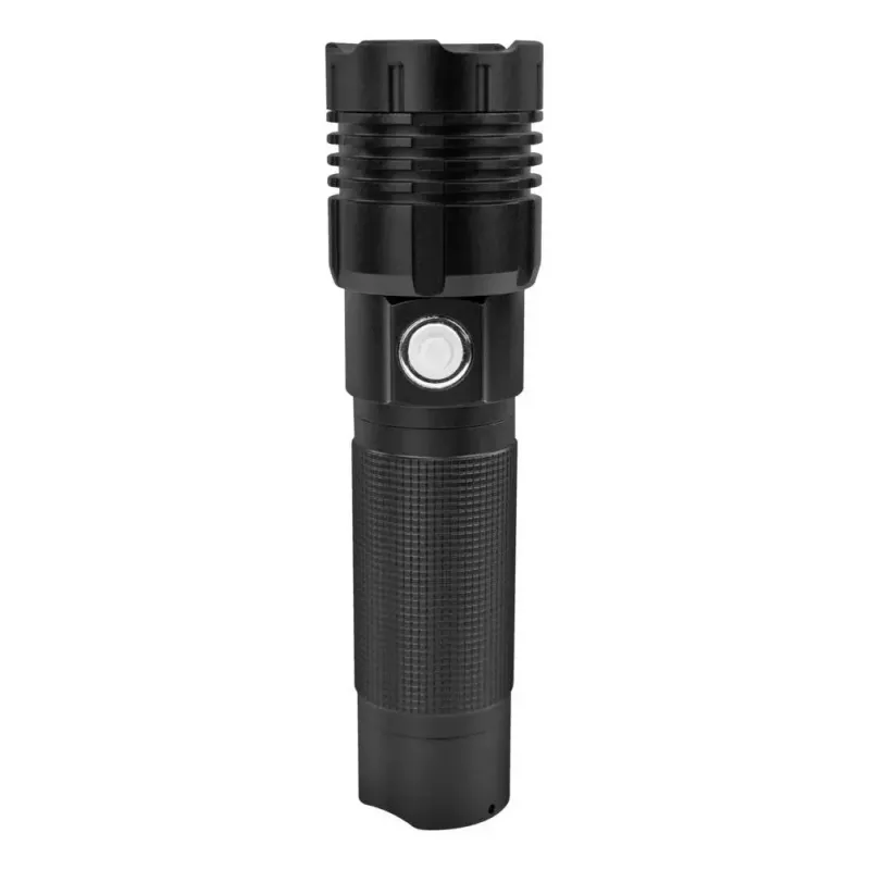 Ansmann Pro 3000R 1600-0445 LED-Taschenlampe, Metall, 3x10 W (30 W), wasserdicht, schwarz