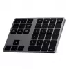 Satechi ST-XLABKM Extended kabelloses Bluetooth-Keypad, Space Grau