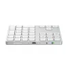 Satechi ST-XLABKS Extended kabelloses Bluetooth-Zahlenfeld, silber