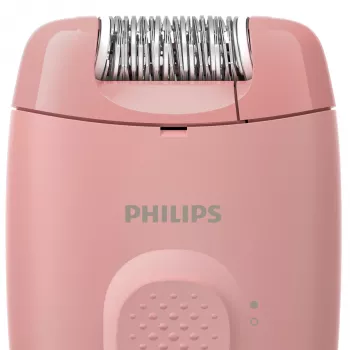 Epilierer Philips BRE227/00 kabelgebunden pink — Massagefunktion, netzbetrieben, mit Reinigungsbürste