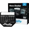 Smart-Relais Shelly Wave Shutter Schwarz 10 A 110–230 V, max. Reichweite 40 m, 25 dBmW