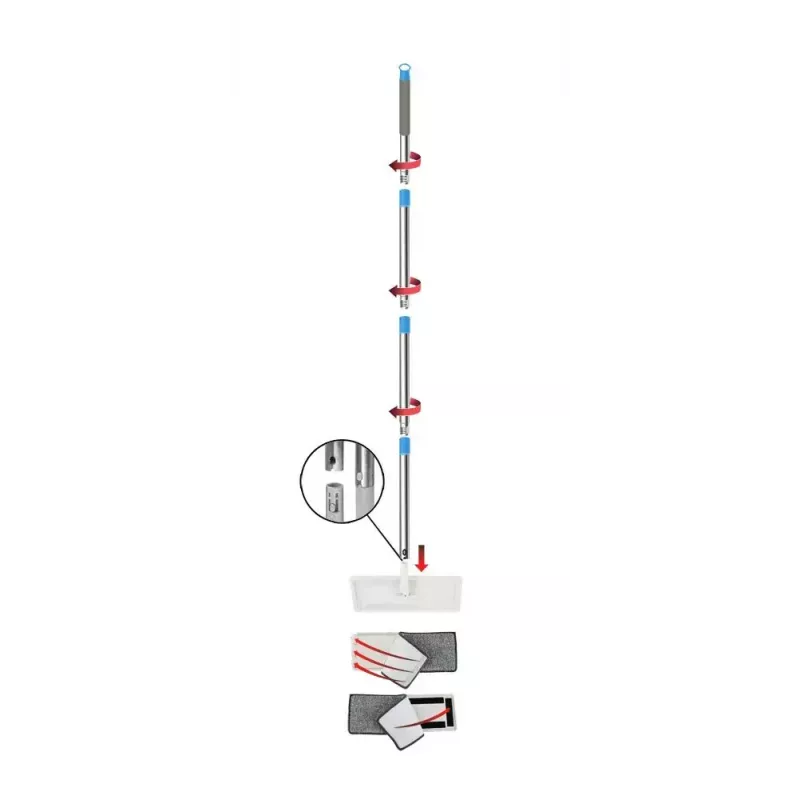 Esperanza EHS004 Perfect Clean Schleudermopp mit Auswringfunktion