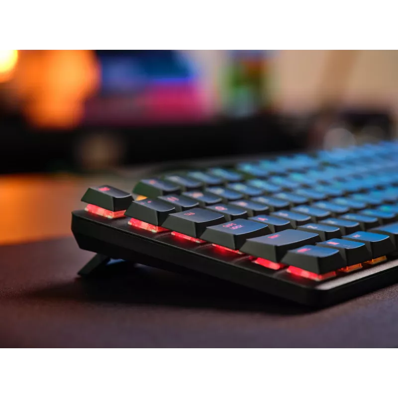 Trust GXT 868 Torix Tastatur Gaming USB + RF Wireless + Bluetooth QWERTY US English Schwarz