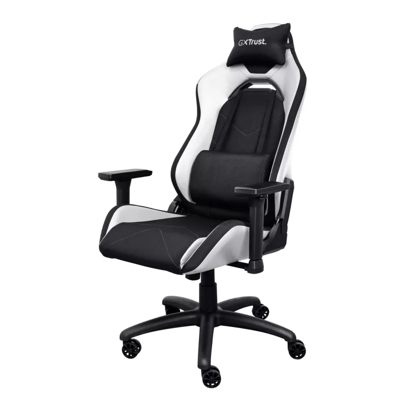 Trust GXT 714 RUYA Universal-Gaming-Stuhl, Schwarz, Weiß