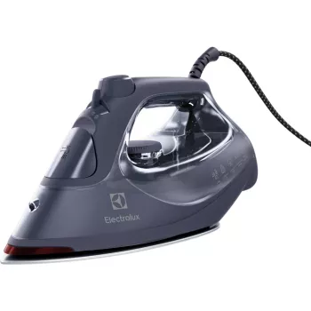 Dampf- & Trockenbügeleisen Electrolux E6SI1-4MN 2500 W, Glissium-Bügelsohle, 0,33 l Wassertank, Dampfstoß 200 g/min
