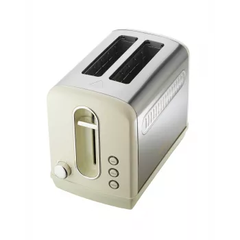Toaster Gorenje T1100CLI 2-Scheiben 1100 W Champagner, 6 Bräunungsstufen, Auftau- & Aufwärmfunktion