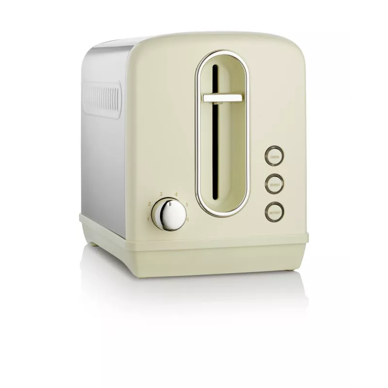 Toaster Gorenje T1100CLI 2-Scheiben 1100 W Champagner, 6 Bräunungsstufen, Auftau- & Aufwärmfunktion