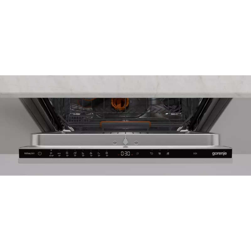 Unterbaugeschirrspüler Gorenje GV663B65XXL — Edelstahl, 60 cm, 14 Maßgedecke, 6 Programme, 38 dB