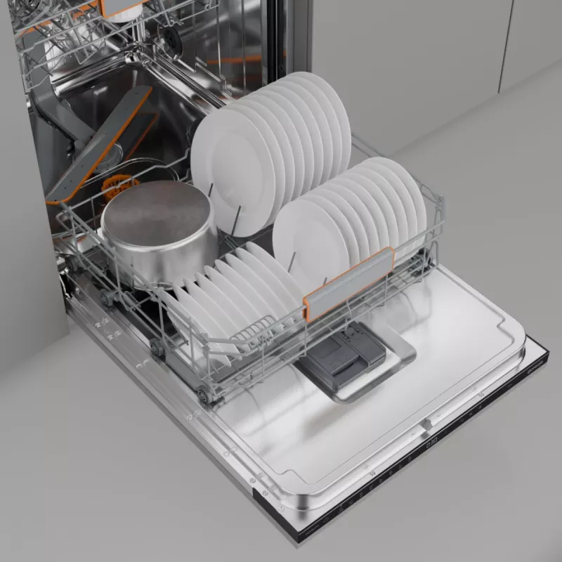 Unterbaugeschirrspüler Gorenje GV663B65XXL — Edelstahl, 60 cm, 14 Maßgedecke, 6 Programme, 38 dB