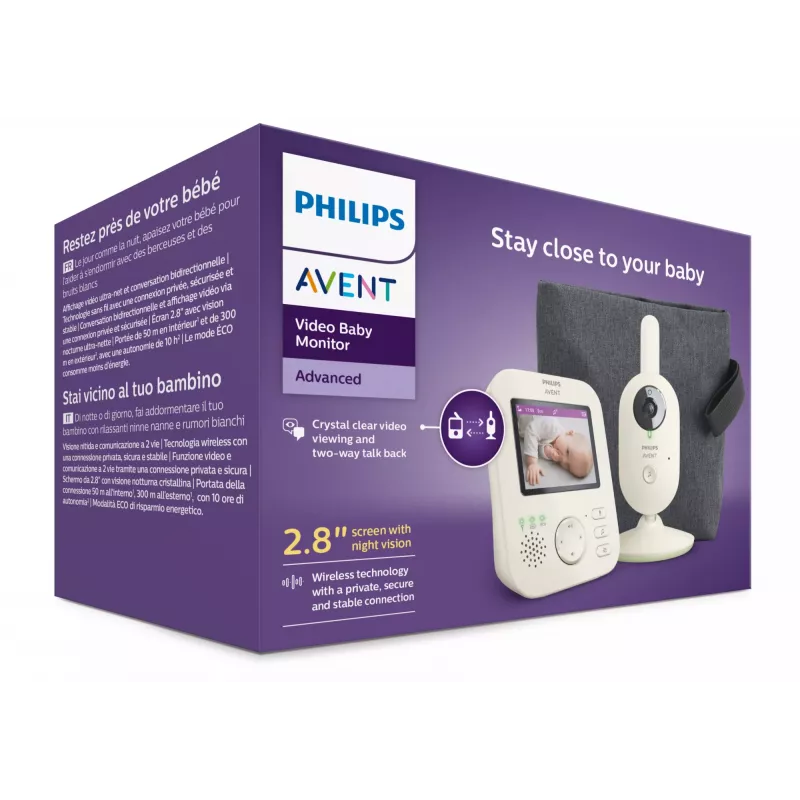 Kamera Philips AVENT Babyphone SCD882/26 IR LED 300 m Reichweite