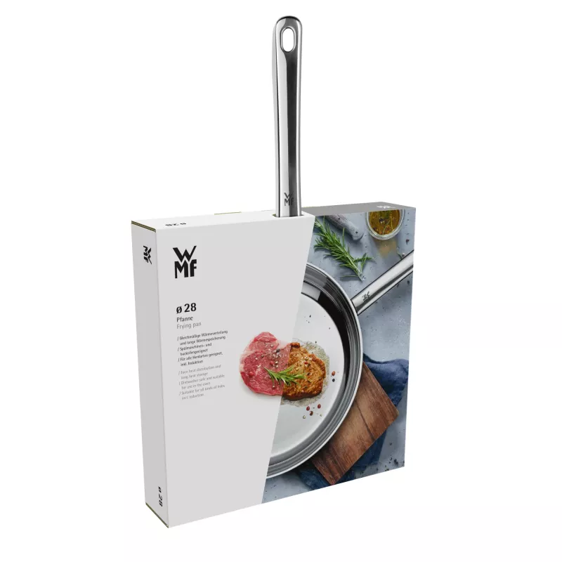 WMF Favorit Bratpfanne 28 cm, Edelstahl (0790386991)