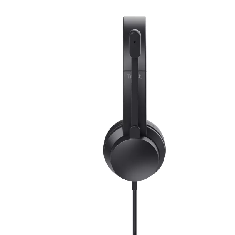Trust HS-150 Headset Kabelgebunden Kopfband Büro/Callcenter Schwarz
