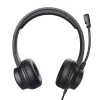 Trust HS-201 Headset Kabelgebunden Head-Band Büro/Callcenter USB Typ-A Schwarz