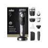 Braun BeardTrimmer 9 BT9560 Akku 52 2 cm Nass & Trocken Schwarz, Grau